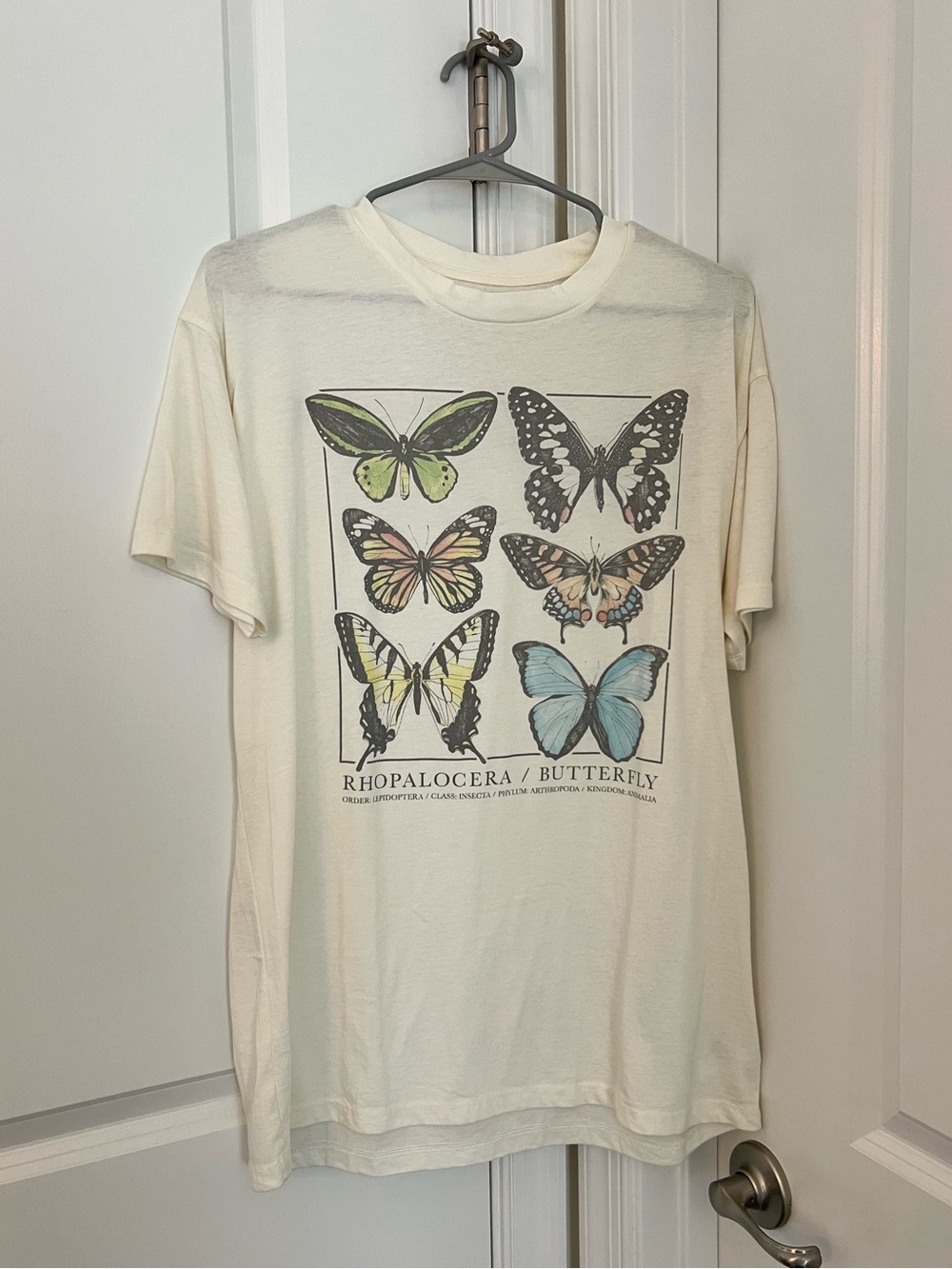 butterfly graphic tee